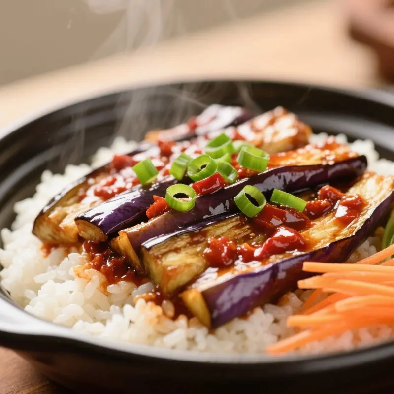 魚香茄子飯
